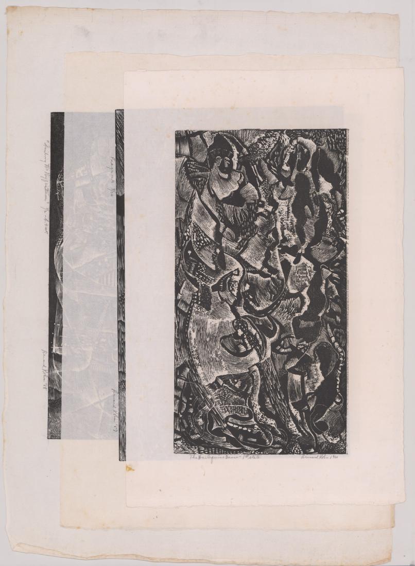 Bernard Kohn Woodblock Prints (3) (1 of 4)