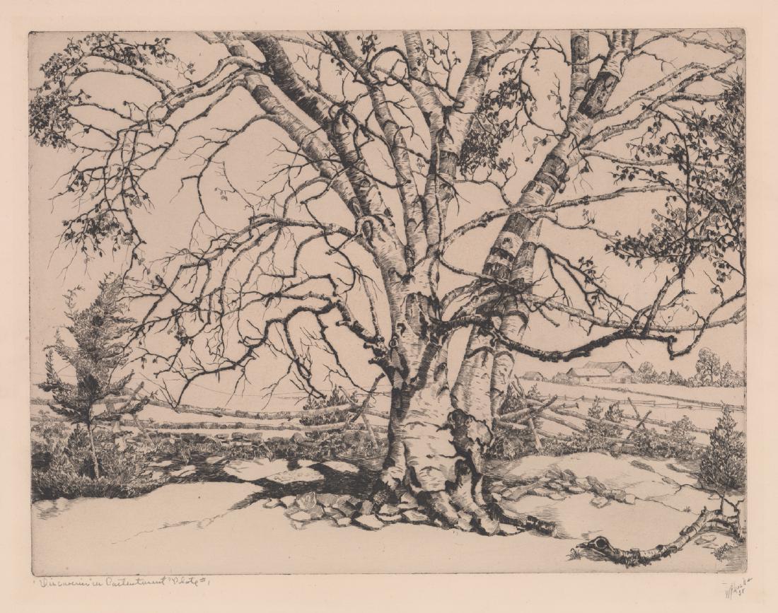 Walter Ronald Locke Signed Etching (1 of 5)