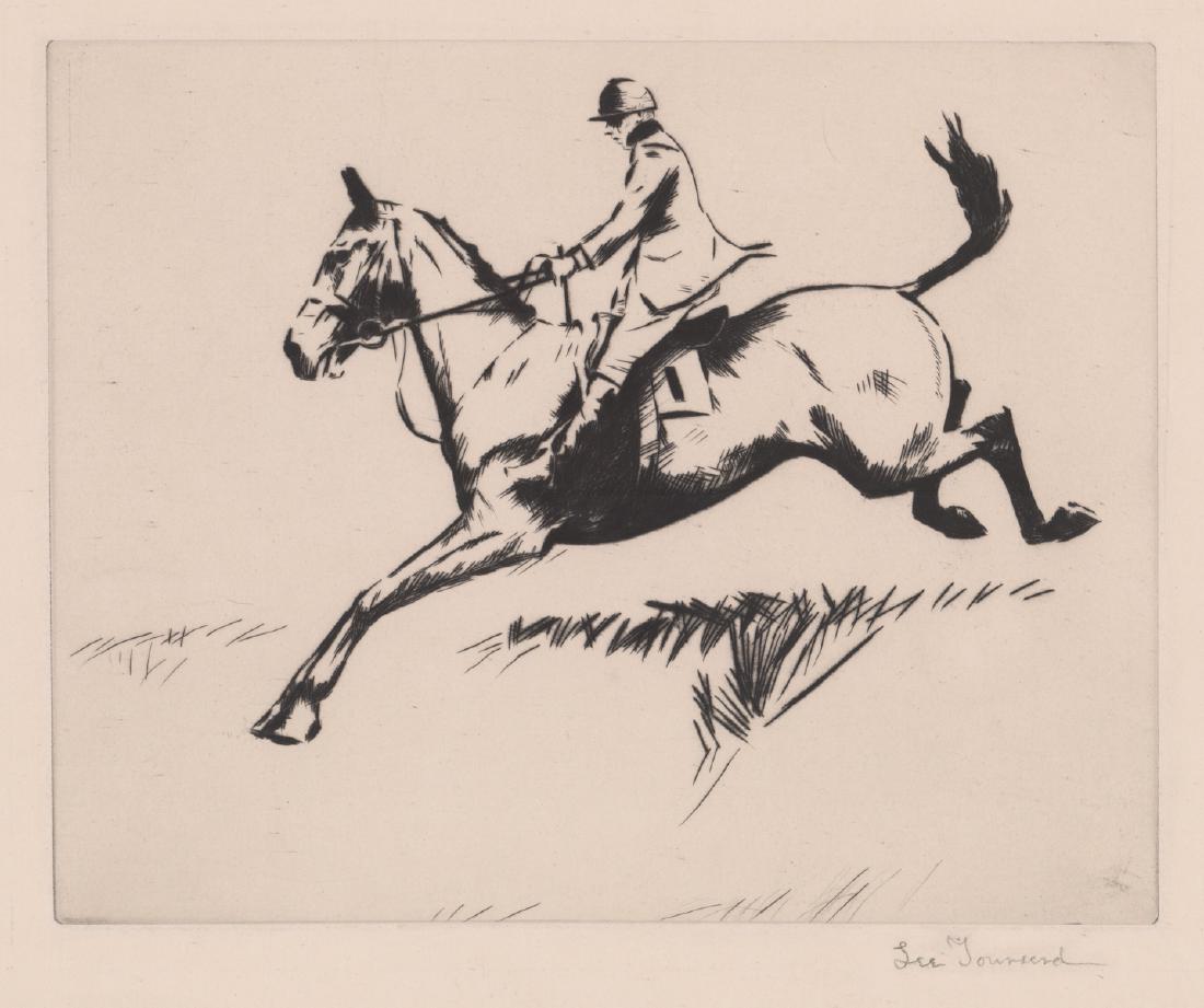 Lee Townsend Signed Etching (1 of 4)