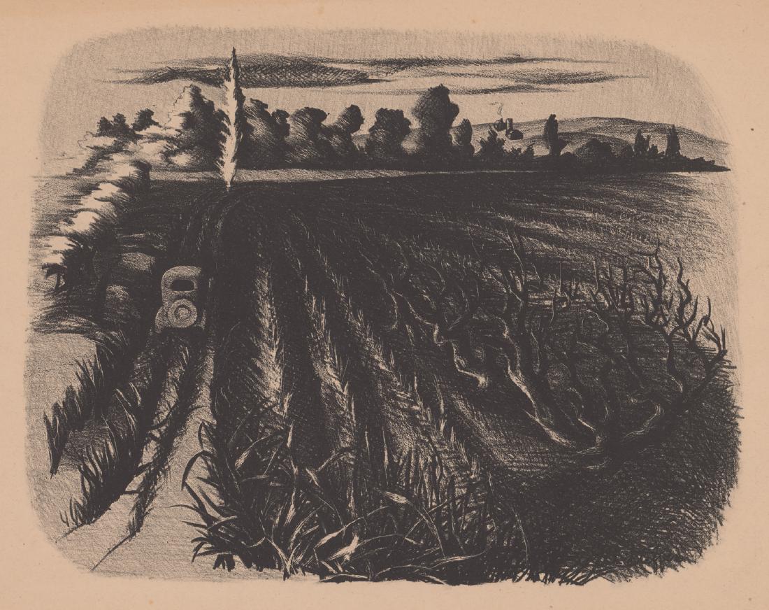 Unsigned WPA Era Lithograph (1 of 3)