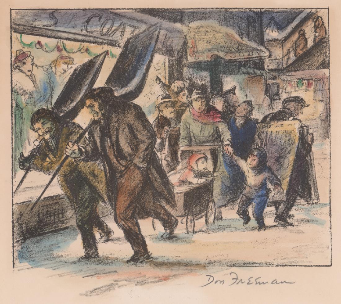 Don Freeman Signed Lithograph (1 of 4)