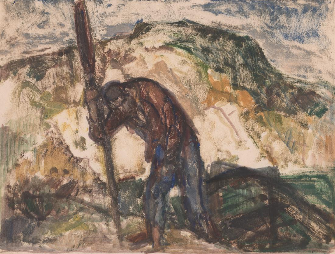 Eugene Higgins Signed Monotype (1 of 3)