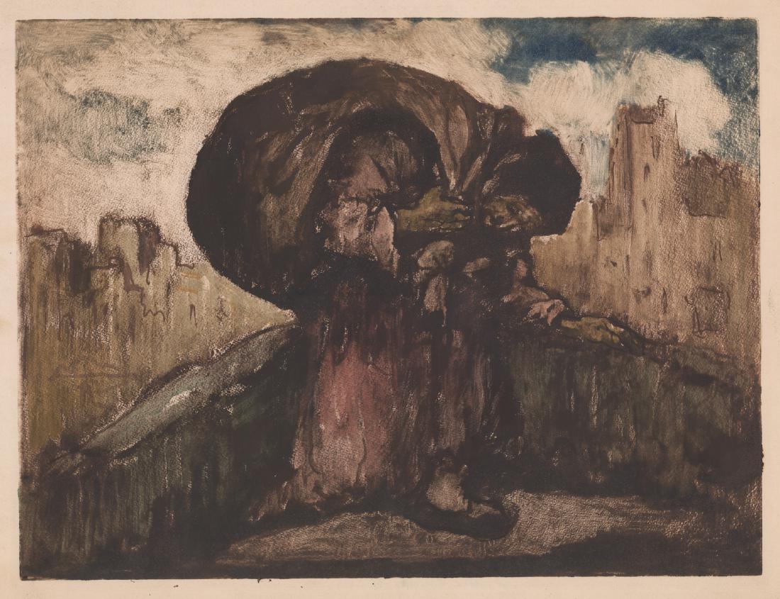 Eugene Higgins Signed Monotype (1 of 3)