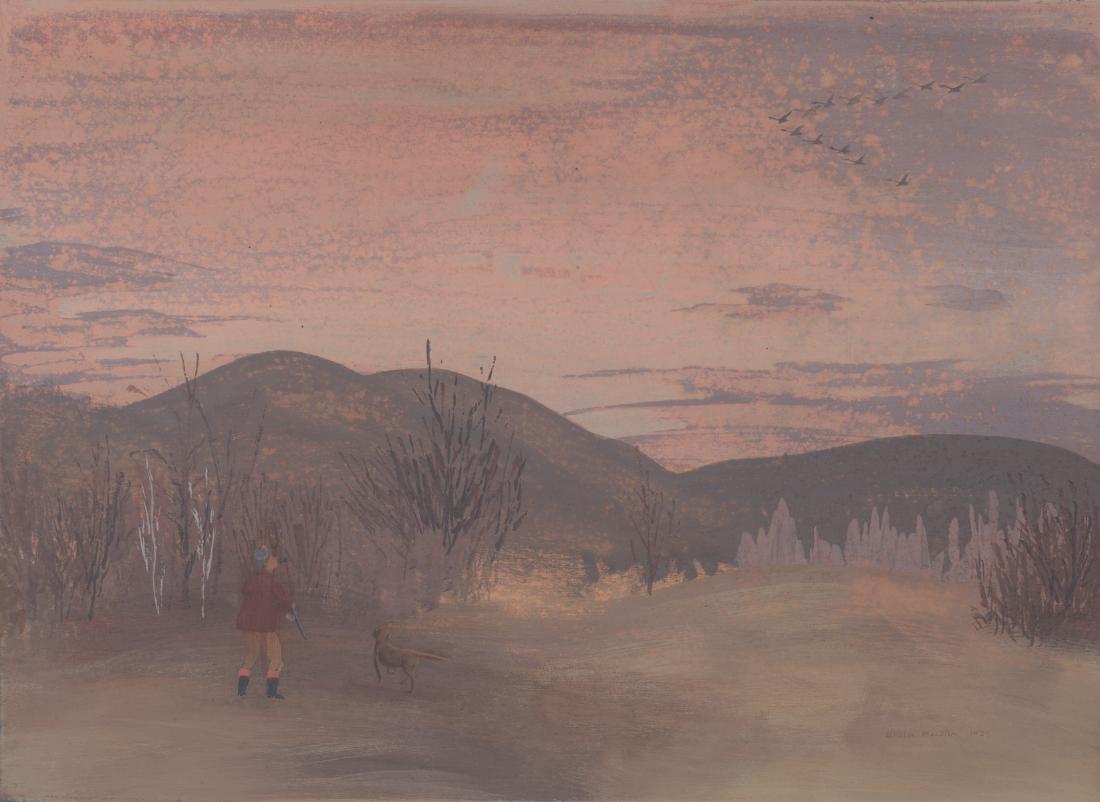 Austin Merrill Mecklem (1894 - 1951) Gouache/Board (1 of 3)