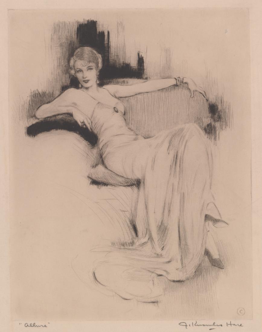 John Knowles Hare Signed Etching (1 of 5)