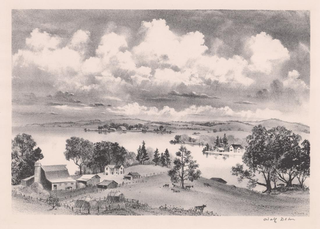 Adolf Dehn Signed Lithograph (1 of 4)