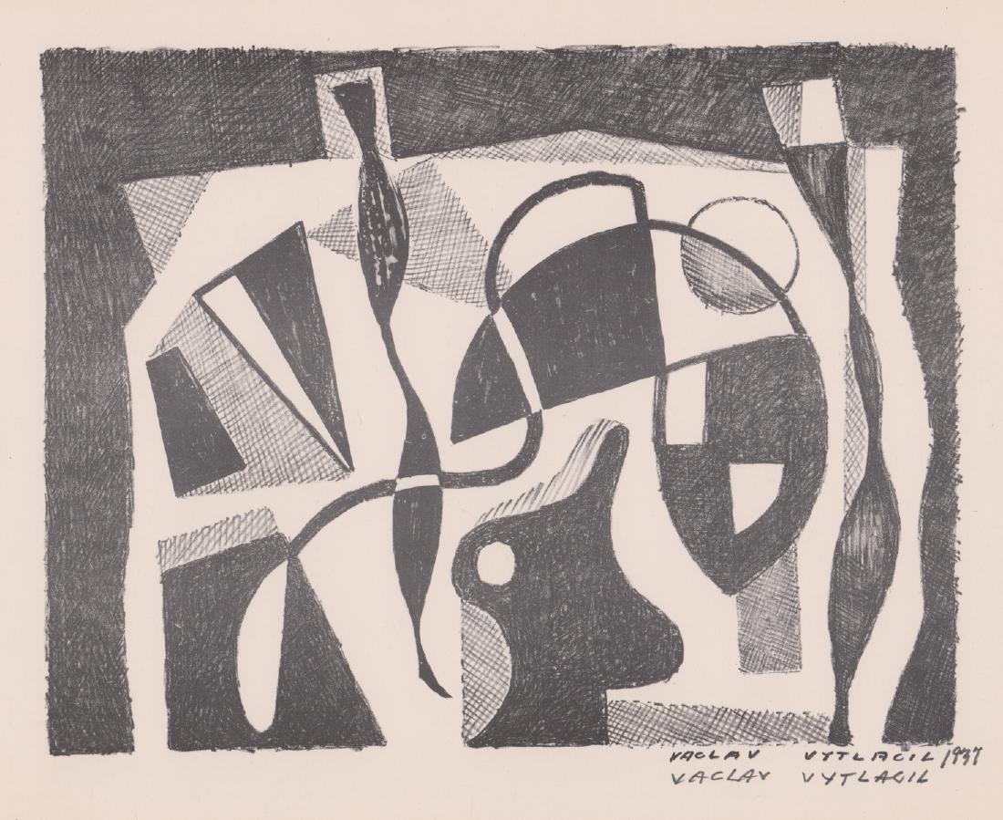 Vaclav Vytacil Signed Lithograph 1937 (1 of 4)