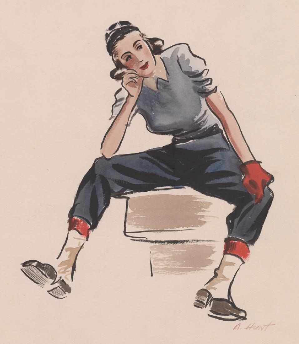 A. Hunt Original Illustration Art (1 of 4)