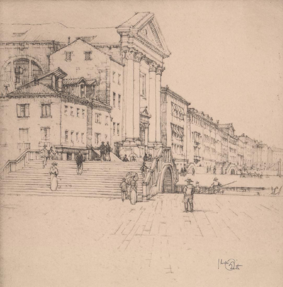 Jules Andre Smith Signed Etching (1 of 4)