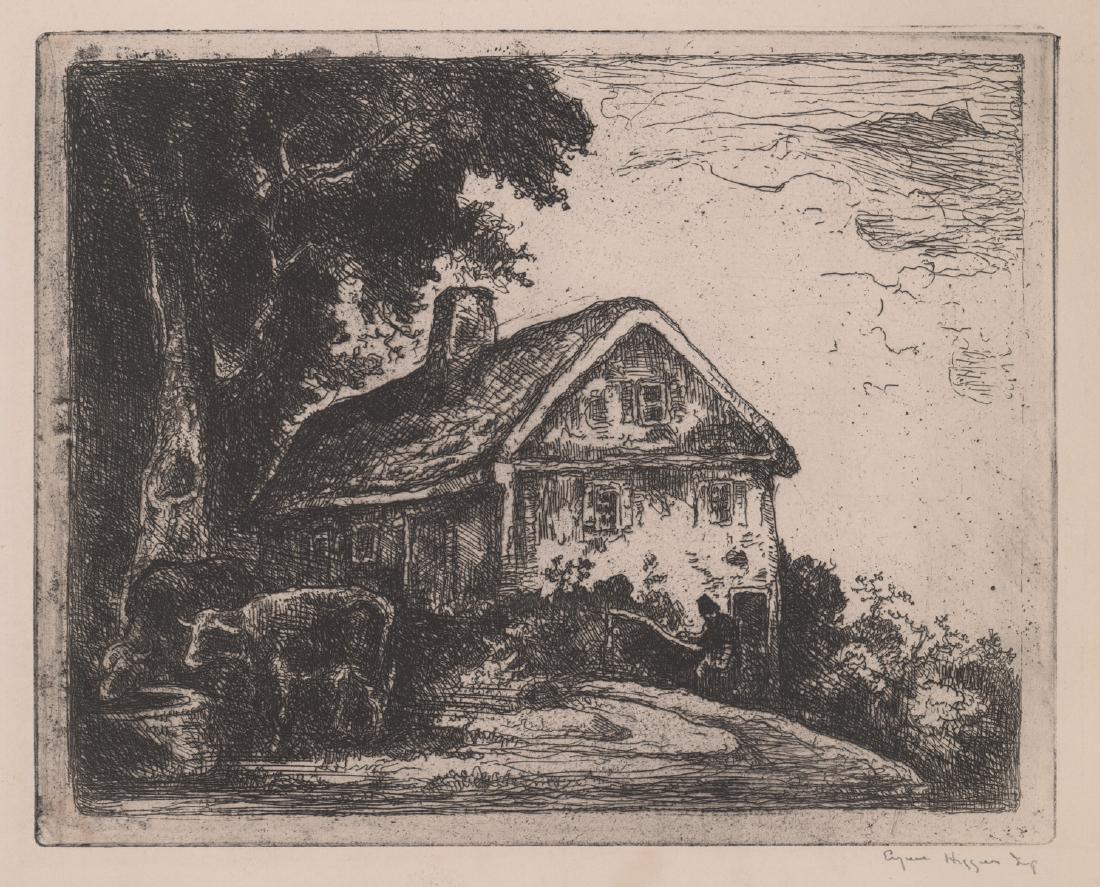 Eugene Higgins Signed Etching (1 of 3)