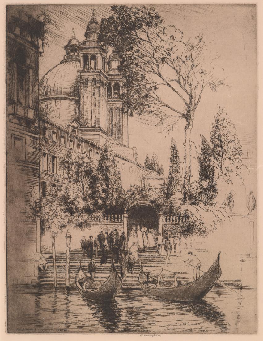 Donald Shaw MacLaughlin Signed Etching (1 of 4)