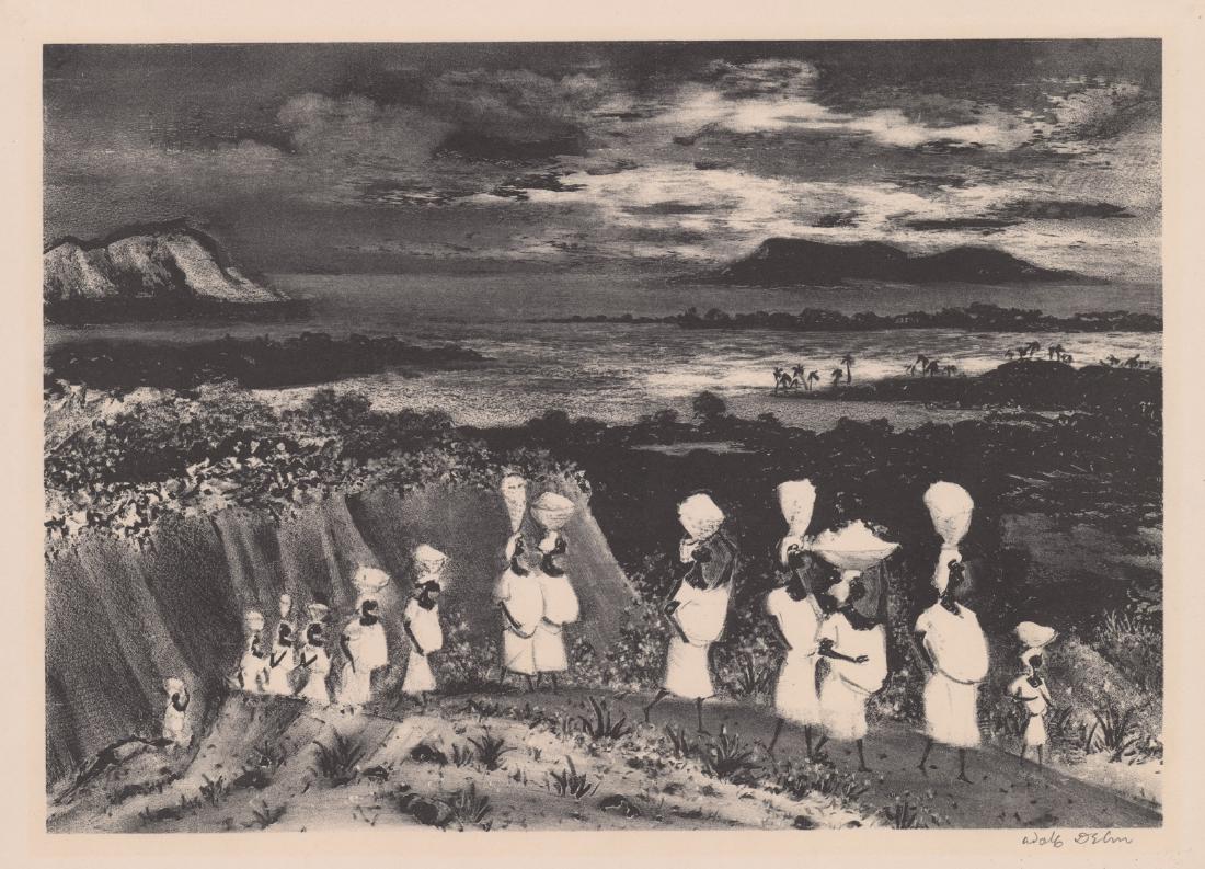 Adolf Dehn Signed Lithograph (1 of 3)