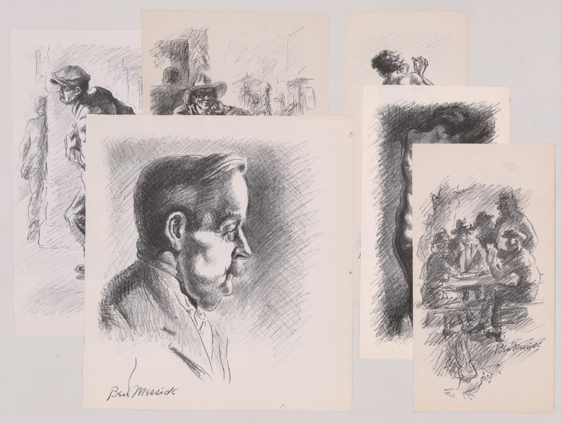 Ben Messick Group of Six Signed Lithographs (1 of 4)