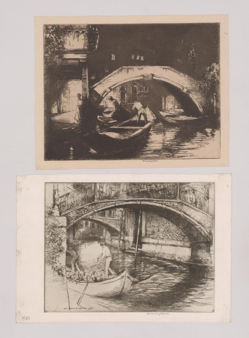 Group of Two Donald MacLaughlin Signed Etchings (1 of 2)