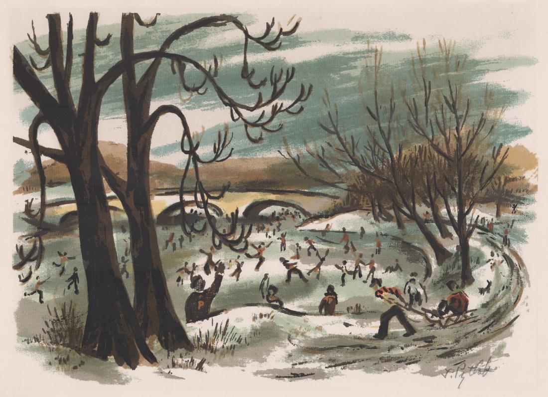 Leonard Pytlak Signed Lithograph Color (1 of 4)