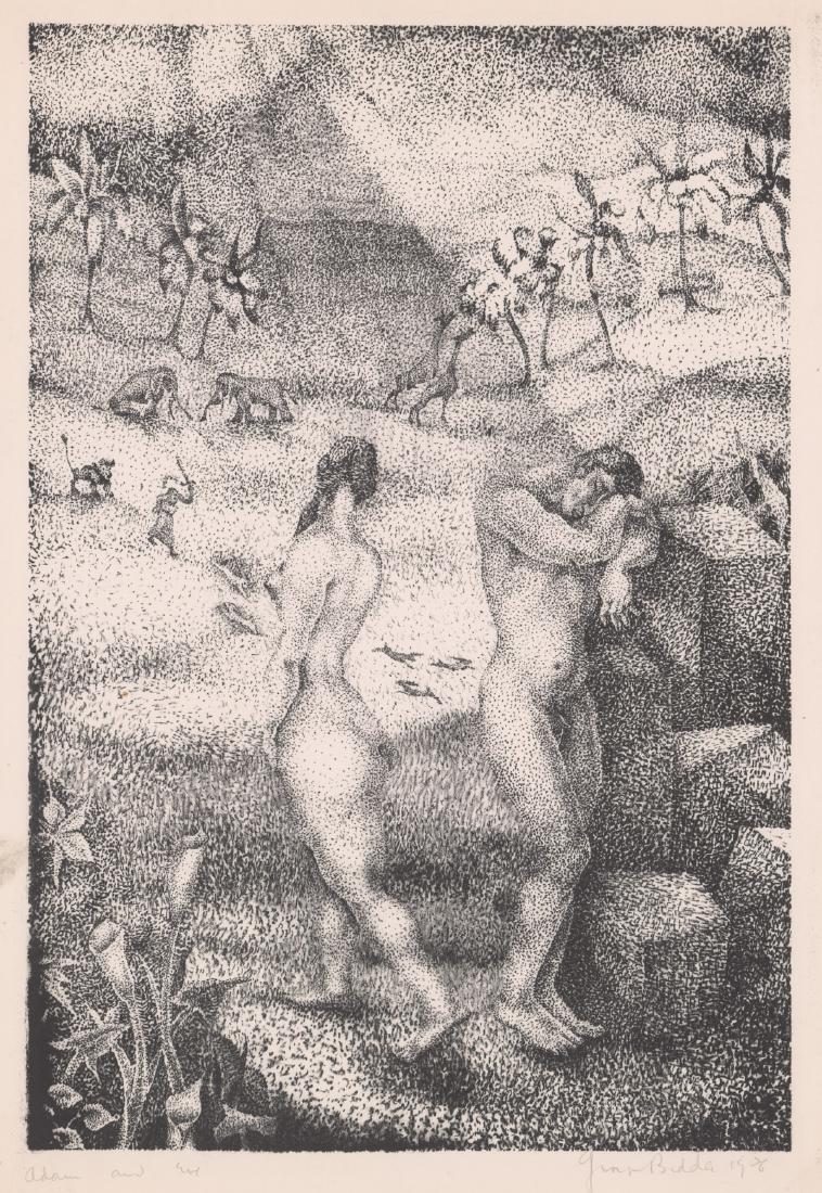 George Biddle Signed Lithograph (1 of 5)