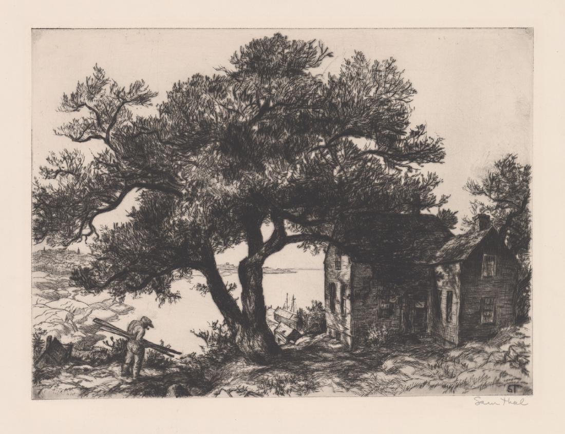 Sam Thal Signed Original Etching (1 of 4)