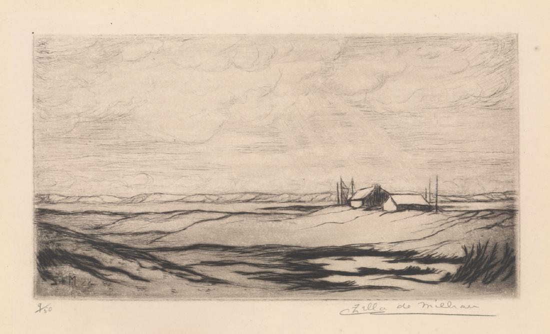 Zella De Milhau Signed Etching (1 of 5)