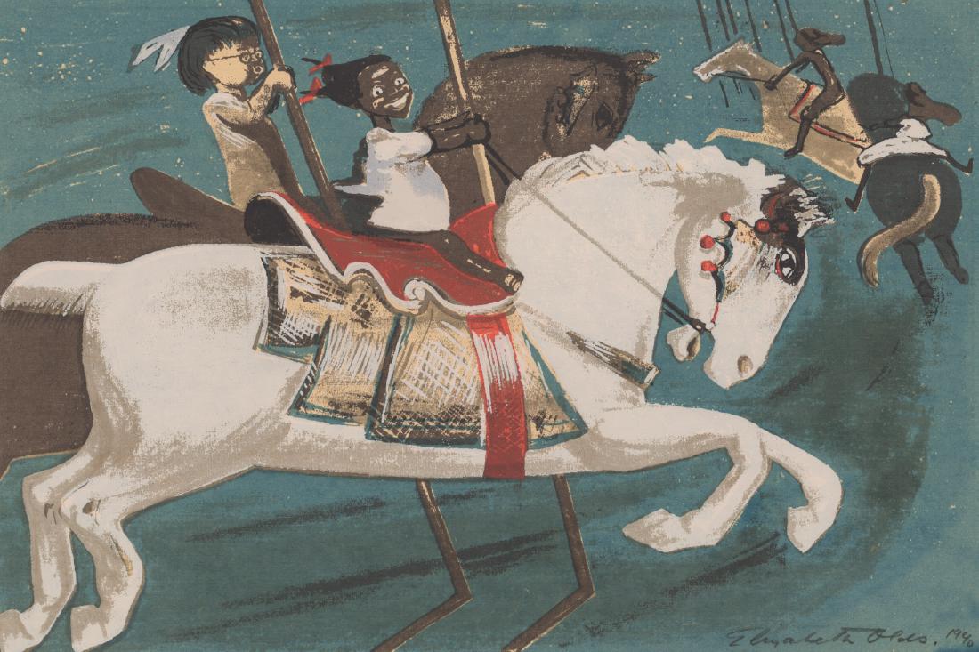 Elizabeth Olds Screenprint (1 of 4)