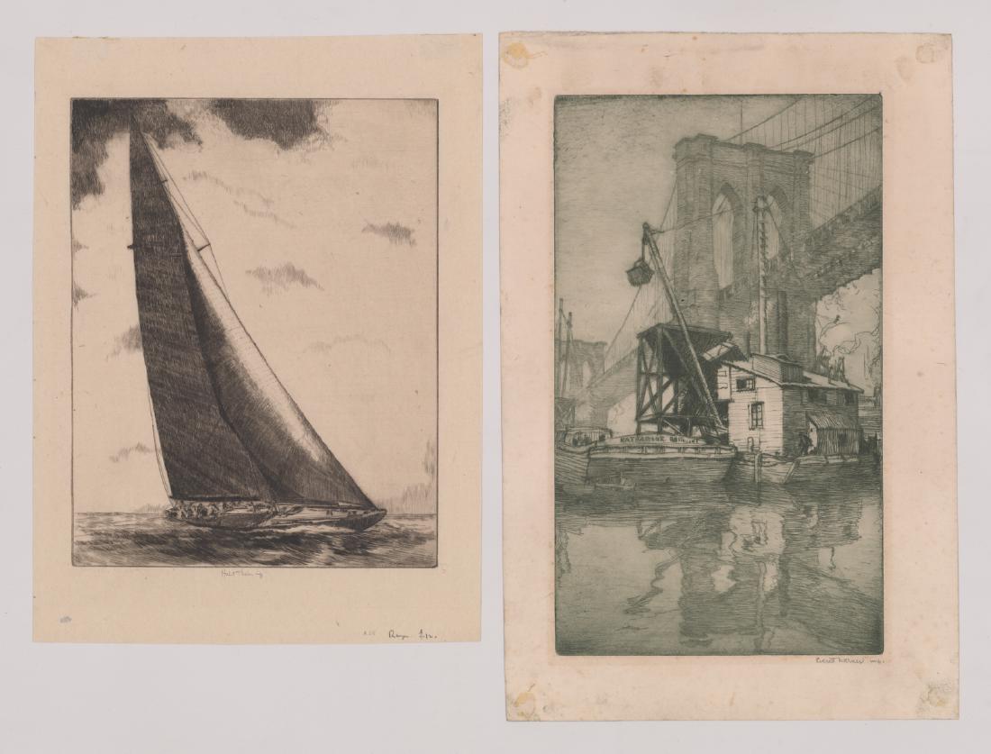 Group of Two Etchings by Various Artists (1 of 2)