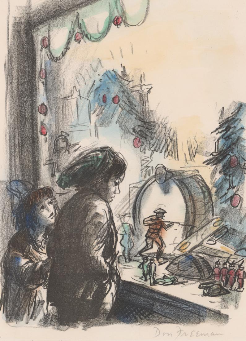 Don Freeman Signed Lithograph in Color (1 of 4)