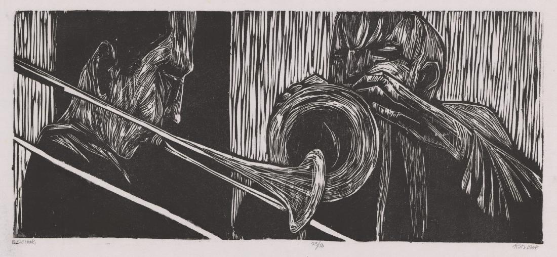 Ruth Leaf Signed Woodcut (1 of 6)