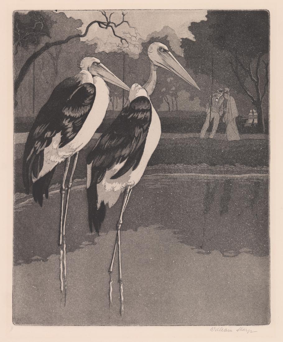 William Sharp Aquatint/Etching (1 of 4)