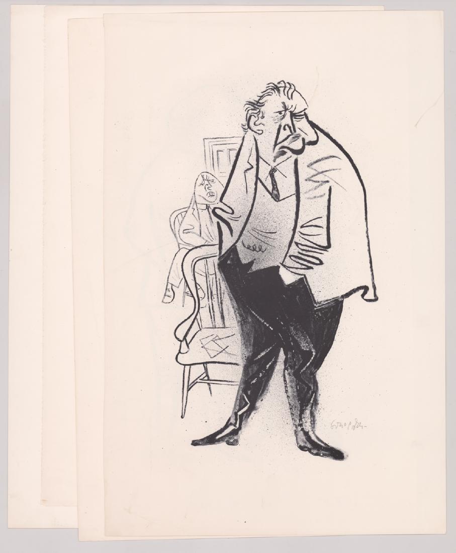 William Gropper Signed Lithographs (4) (1 of 5)
