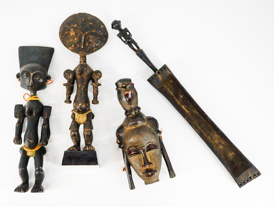 Group of Old African Carvings (1 of 5)