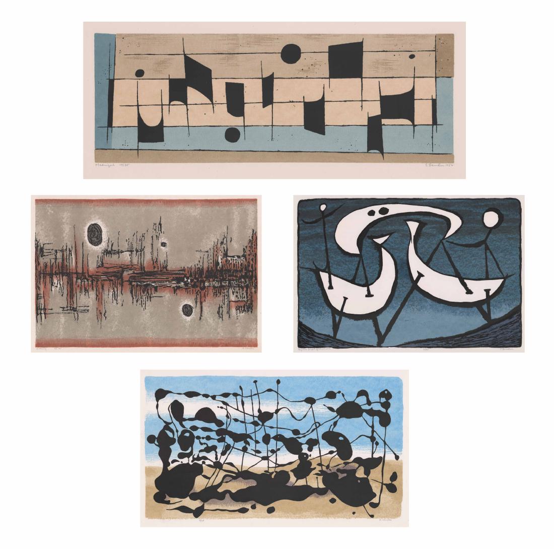 Four Edward Landon Signed & Numbered Prints (1 of 5)