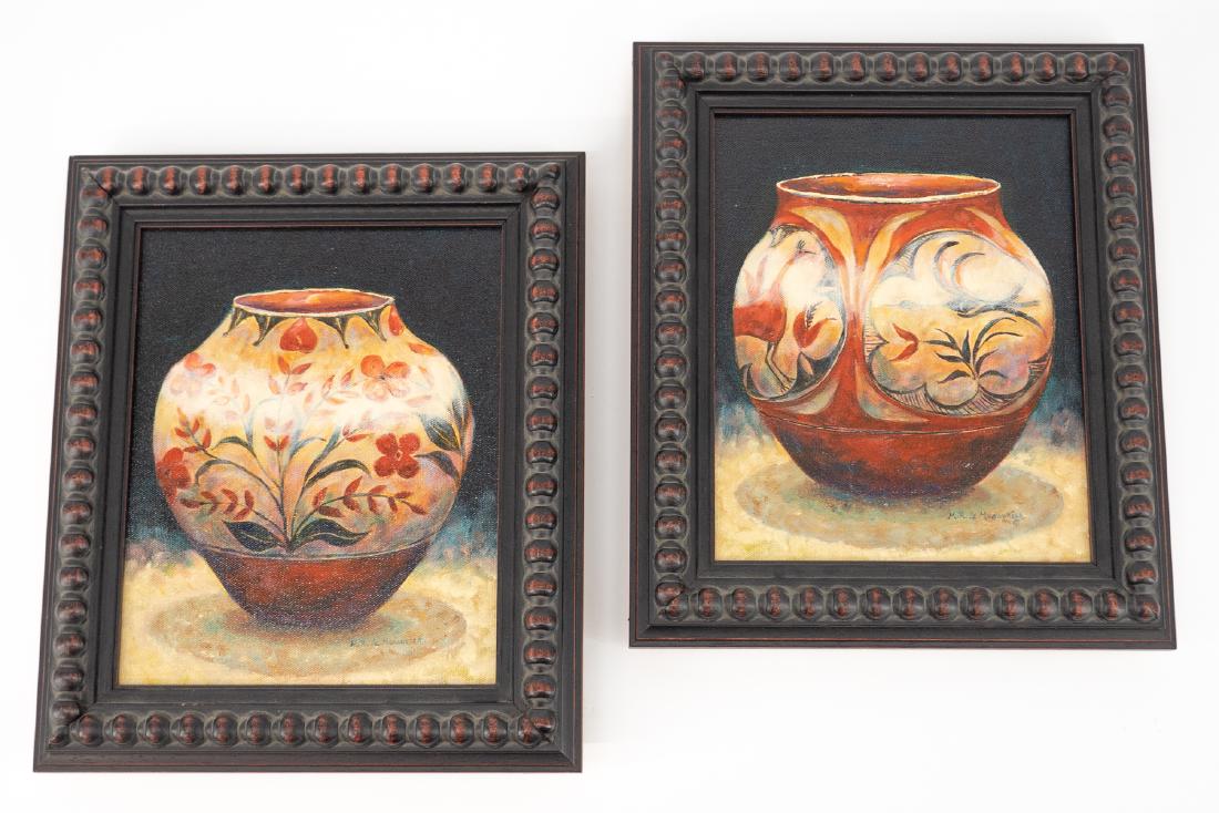 Marty LeMessurier Pair of Original Oil Paintings (1 of 7)