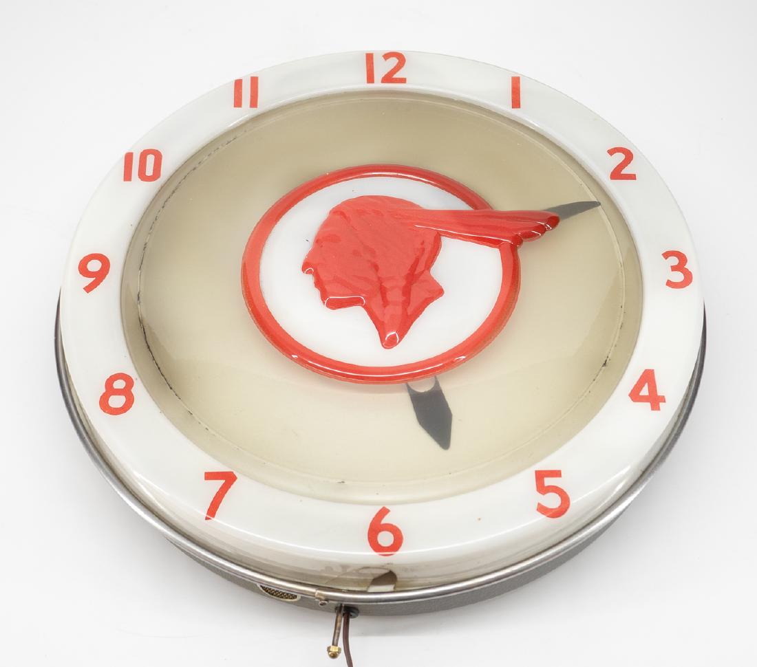 Pontiac Dealer Advertising Electric Clock (1 of 6)