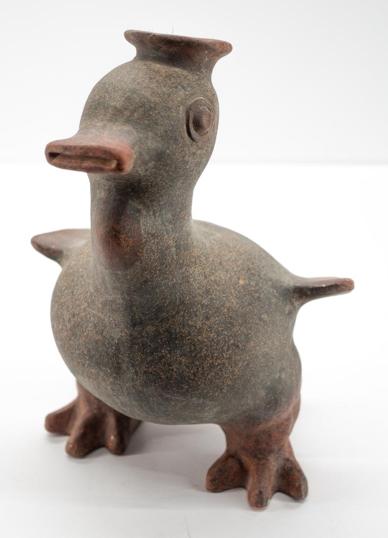 A Figural Art Pottery Bird Vase (1 of 5)