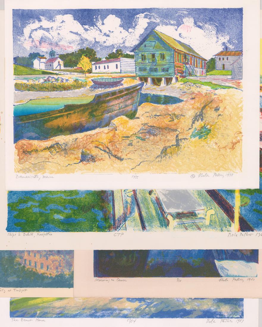 Bela Francis Petheo Signed Lithographs (1 of 6)