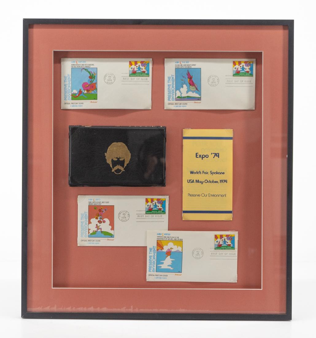Peter Max Framed First Day Covers (1 of 8)