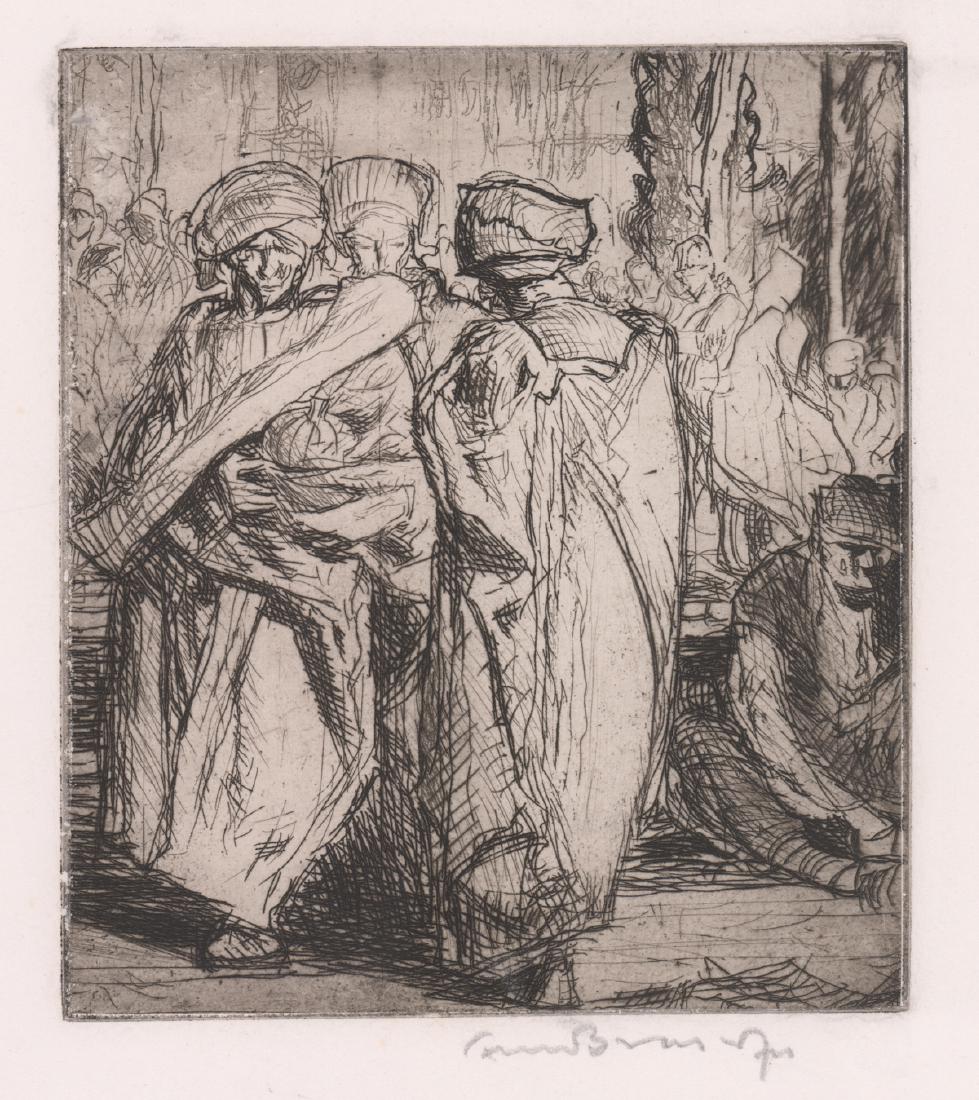Frank Brangwyn Signed Etching (1 of 4)