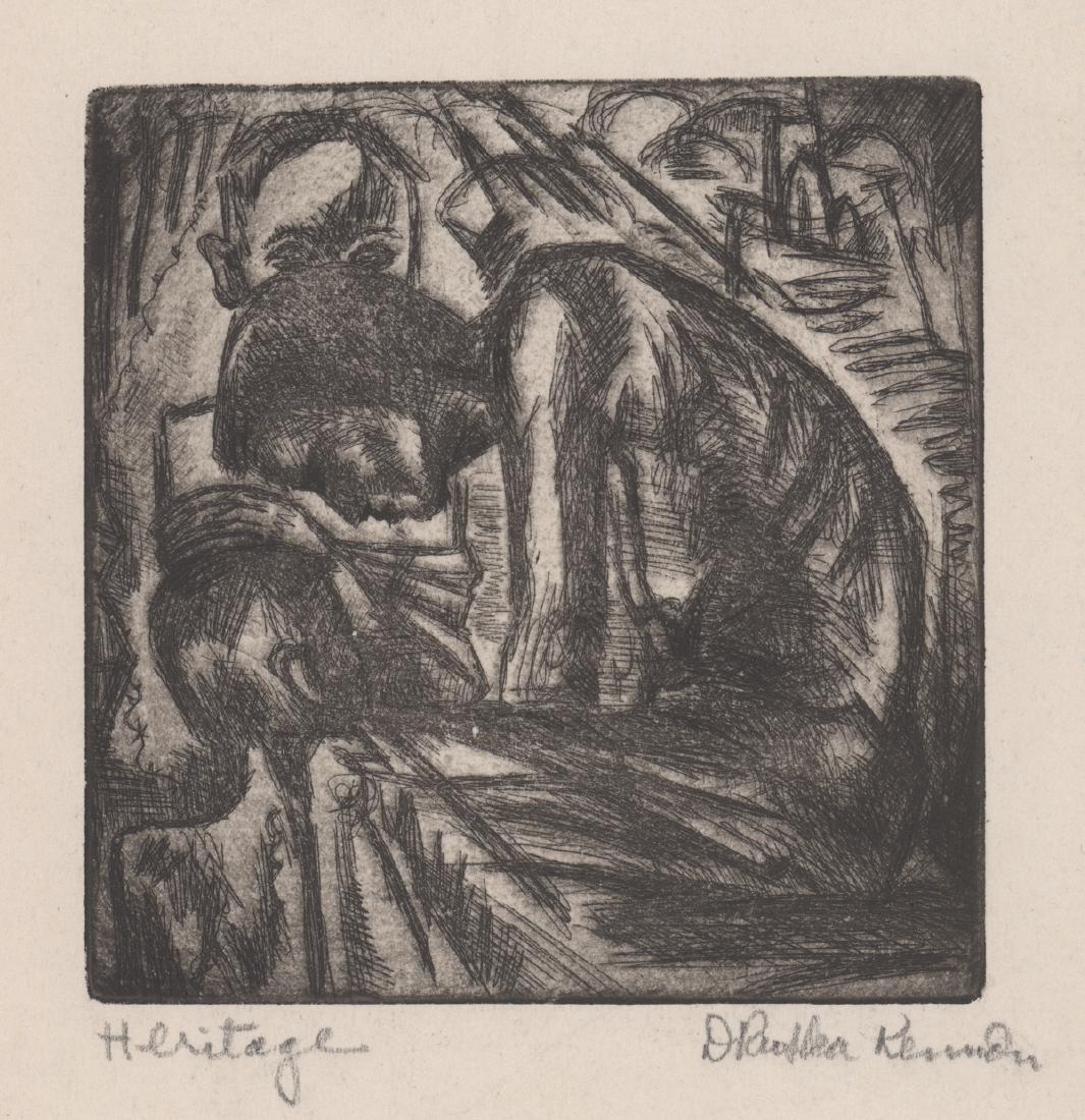 Dorothy Rutka Signed Etching (1 of 4)