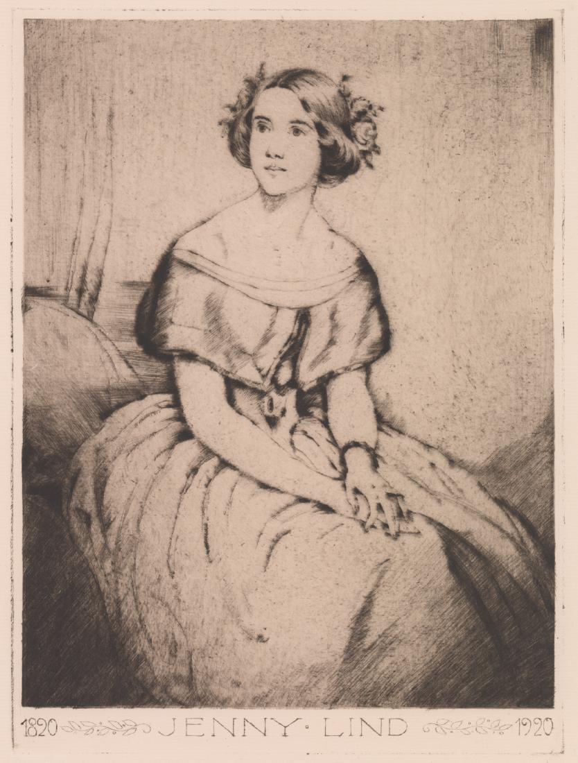 Karl Orbo Signed Etching (1 of 4)