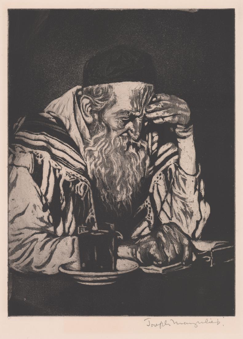 Joseph Margulies Signed Aquatint Etching (1 of 5)