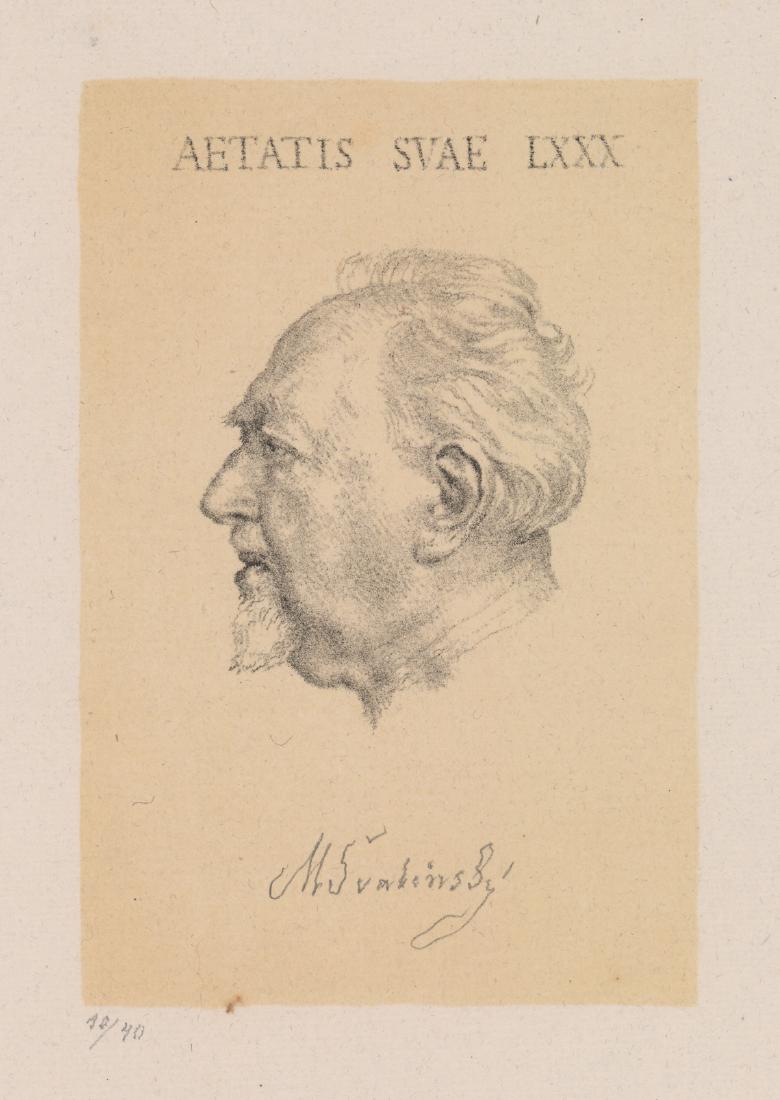 Max Svabinsky Signed Lithograph (1 of 4)