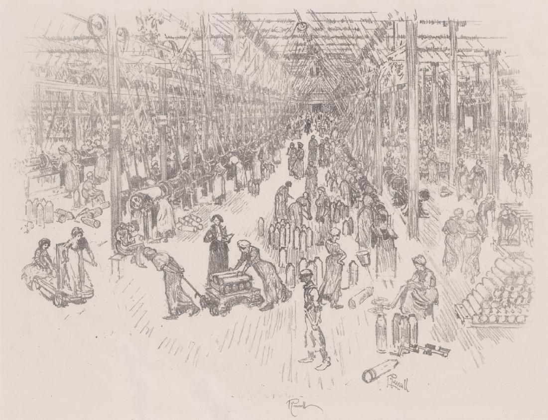 Joseph Pennell Signed Lithograph (1 of 2)