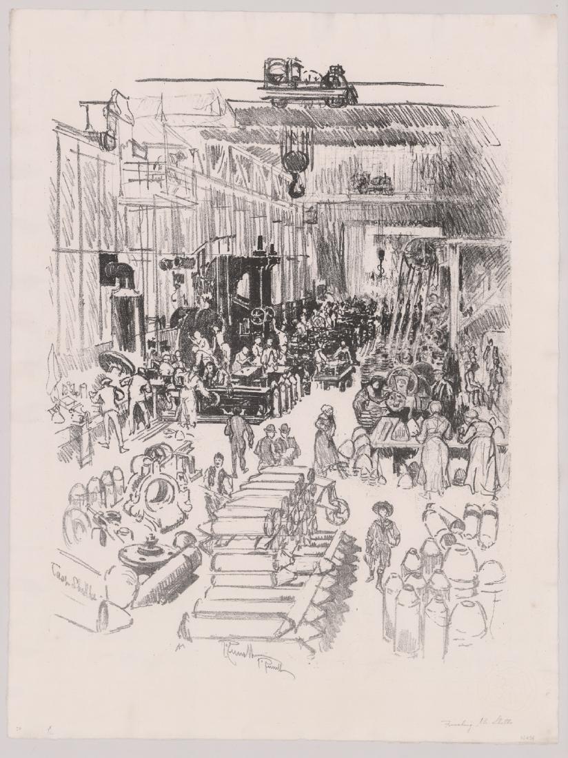 Joseph Pennell Signed Lithograph (1 of 2)