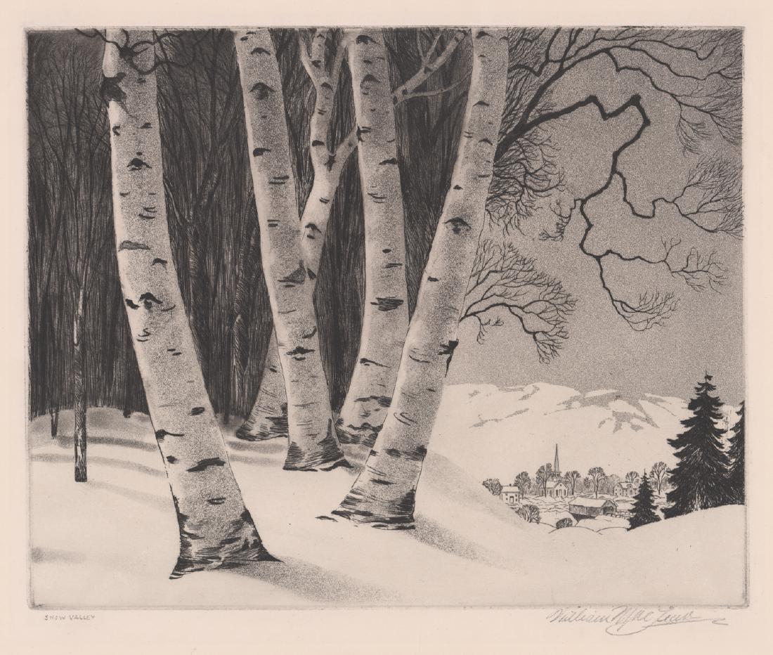 William MacLean Signed Etching (1 of 5)