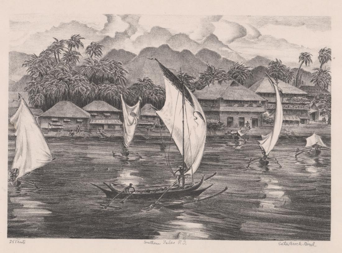 Esther Brock Bird Signed Lithograph (1 of 6)