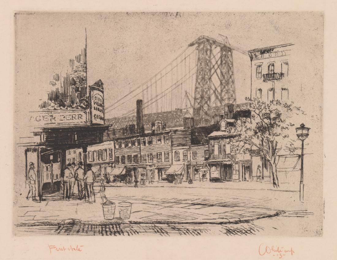 Charles Henry White Signed Etching (1 of 5)