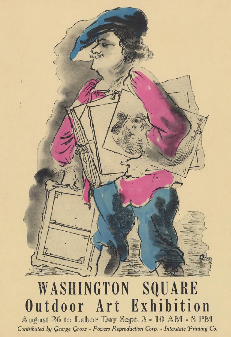 Washington Square Outdoor Art Exhibition Poster (1 of 4)