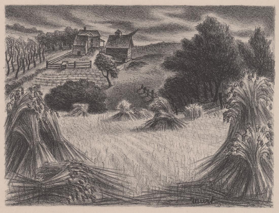 Joseph Meert Plate Signed Lithograph (1 of 4)