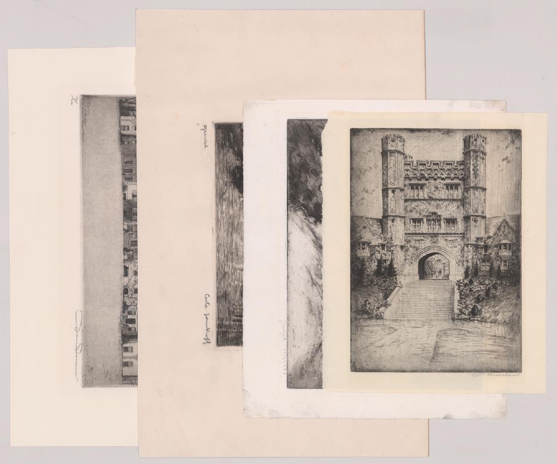 Four Prints by Various Artists (1 of 5)