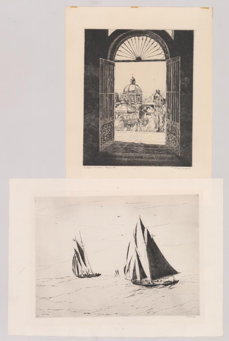 Two Philip Kappel Signed Etchings (1 of 5)