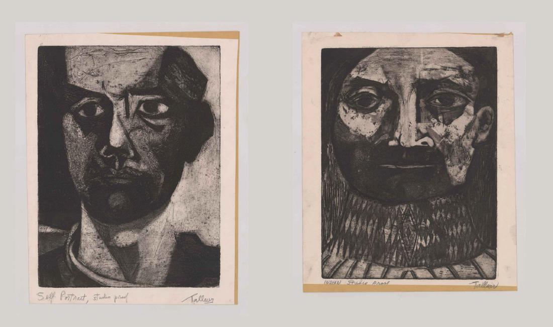Two John Joseph Talleur Signed Etchings (1 of 4)